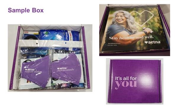 Aetna Caring for You kits